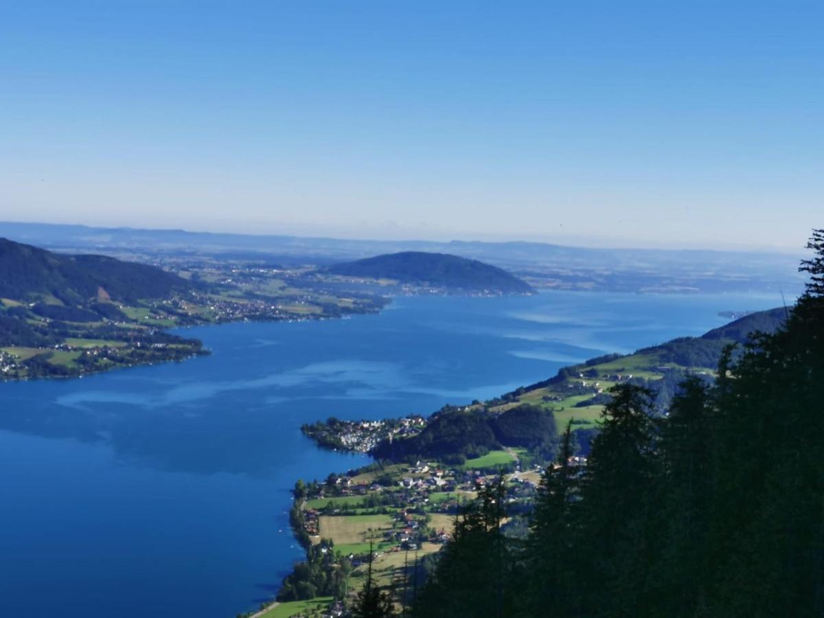 Haus Auer Lägenhet Weyregg Exteriör bild