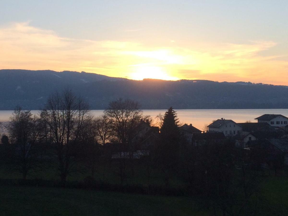 Haus Auer Lägenhet Weyregg Exteriör bild